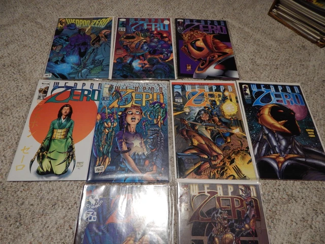 Image Comics Weapon Zero 0,3-6,10,11,14 & Top Cow 08 3