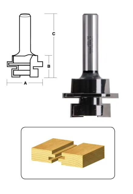 Tongue and Groove Router Bits | TGA Series