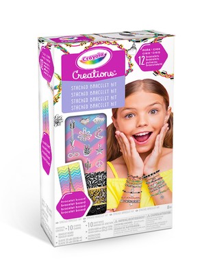 Crayola 11278 Merchandising Crayola Stickers & Numeri Art Set Creations 