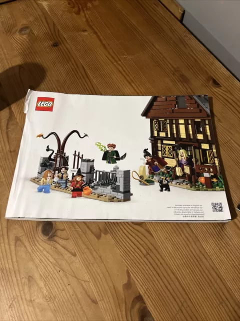 LEGO Ideas Disney Hocus Pocus The Sanderson Sisters' Cottage 21341 nur Broschüre