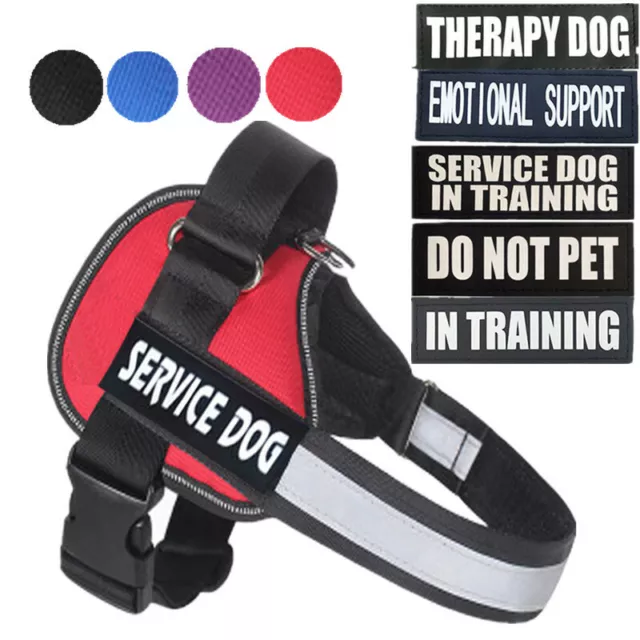 Emotional Support Dog Vest No Pull Harness For ESA SERVICE DOG THERAPY DOG pets