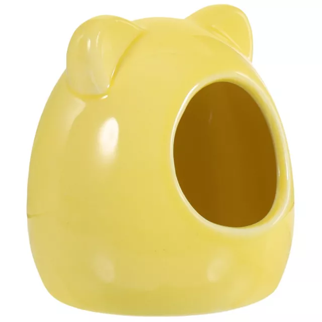 Ceramic Hamster Cage Hideout Chinchilla Hedgehog Sleeping Nest
