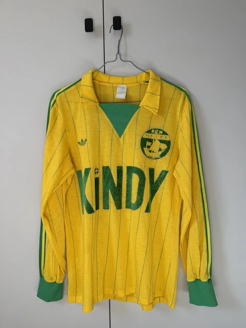 Maillot Domicile FC Nantes Le Coq Sportif Saison 2000-2001, Sponsor Loxam, Taille S, Bleu