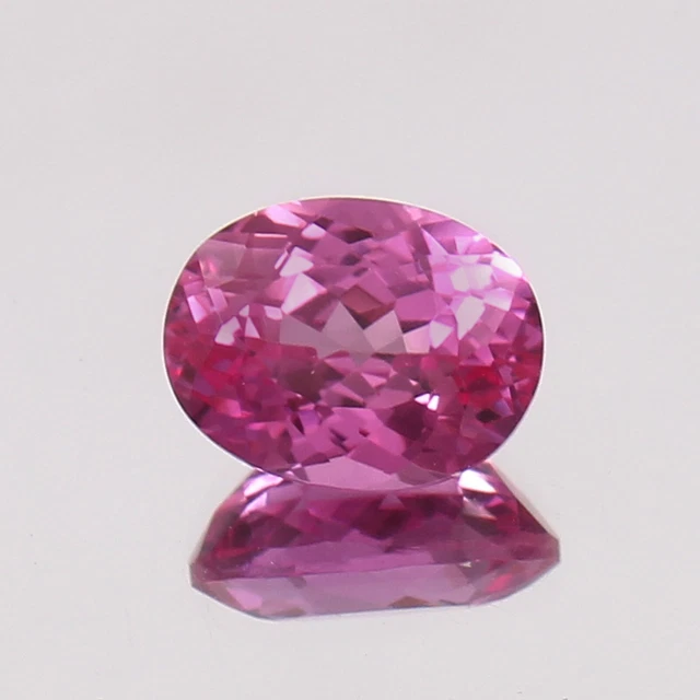 RARE !! SAPHIR POURPRE ROSE DE TANZANIE  : 4.7 Mm X 4.2 Mm ★★ P336.160t