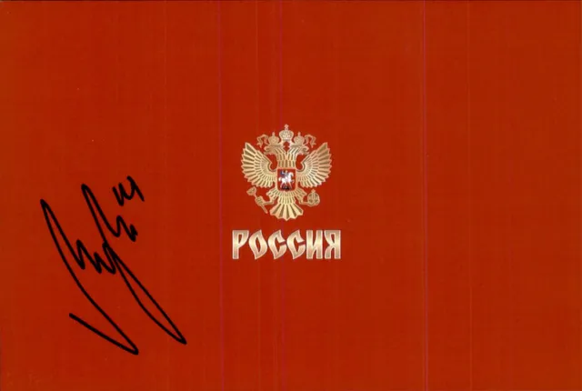 Nikita Alexandrov SIGNED autographed 4x6 photo TEAM RUSSIA / ST LOUIS BLUES