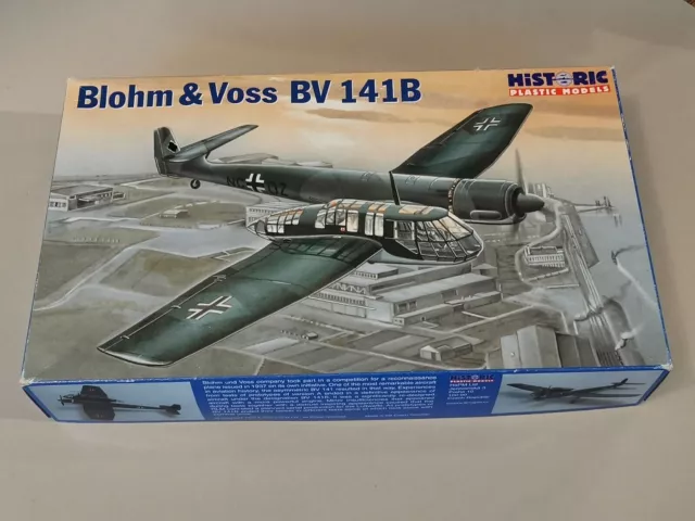 HiPM 1/48 004 Blohm & Voss BV 141  intatto RARO++DOCU OMAGGIO    BIG DOCU GIFT