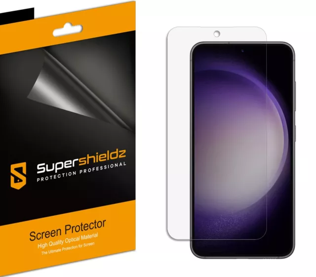 3X Supershieldz Clear Screen Protector Saver for Samsung Galaxy S23 FE