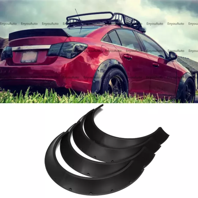 4X 33" For Chevrolet Impala Universal Fender Flares Wheel Arches Wide Body Kit