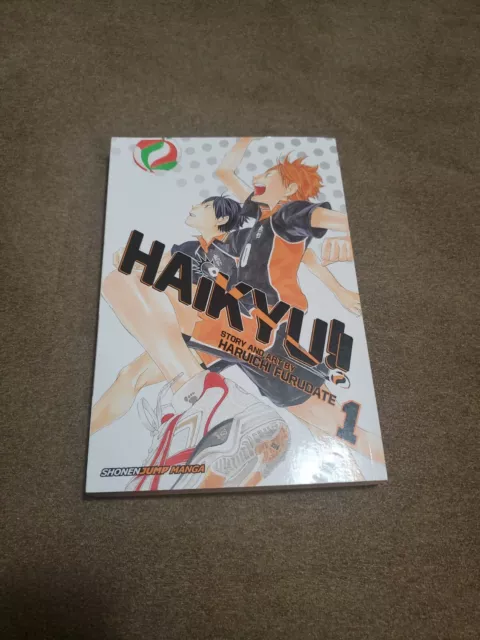 Haikyu!! Vol.1 Manga Jump Comics Book Haikyuu US Seller