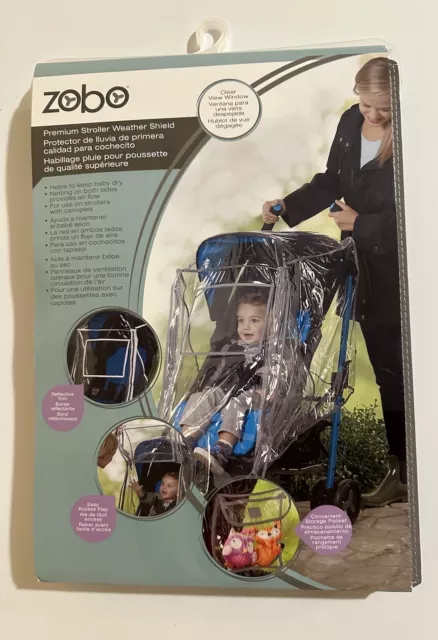 Zobo stroller rain cover hotsell