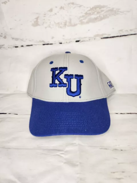 KU Kansas Jayhawks The Game Ball Cap Hat Fitted 7 1/8 Baseball