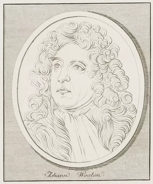 Porträt des Johann Wooton, um 1775, Rad. Klassizismus Porträ Unbekannt (18.Jhd)
