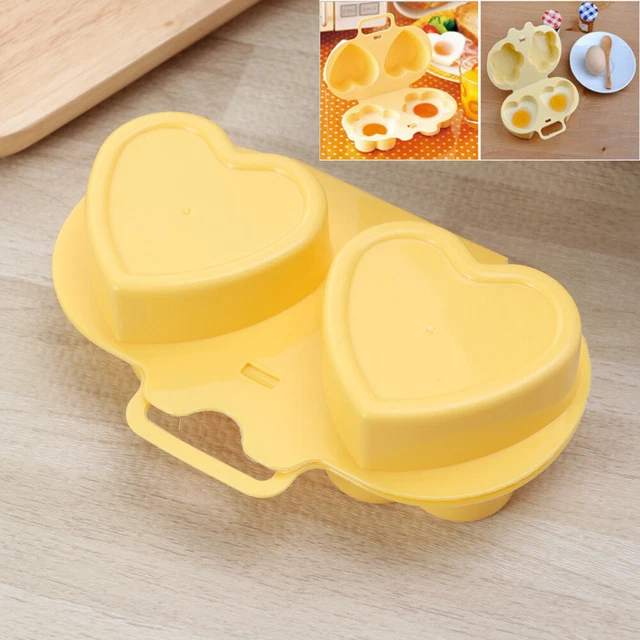 Gadget da cucina cucina cucina fornello uova cuore a forma di fiore a microonde silicone fritto