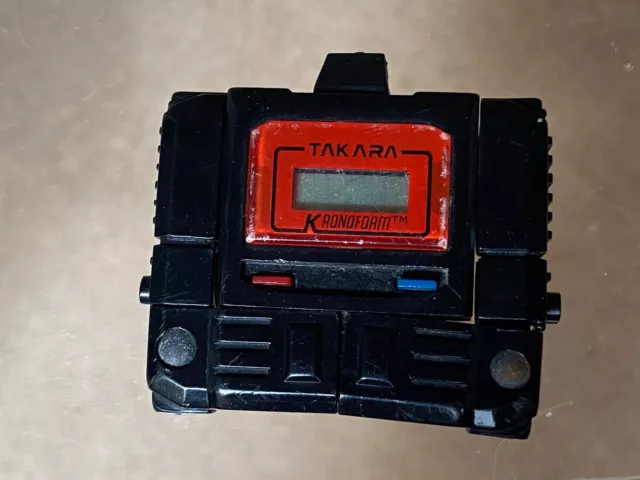 Transformers G1 1983 KRONOFORM robot watch black japan takara