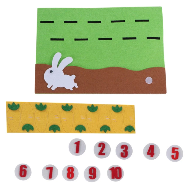 Tessuto feltro non tessuto tessuto tessuto scuola materna attrezzatura didattica feltro bambini
