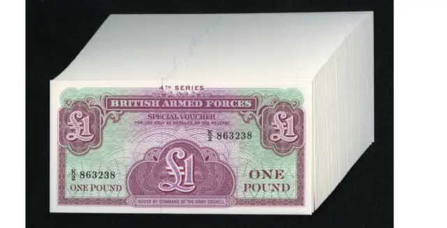 Great Britain £1 (1962 FORTY THREE Consecutve Notes Pick M36a gem grade =======