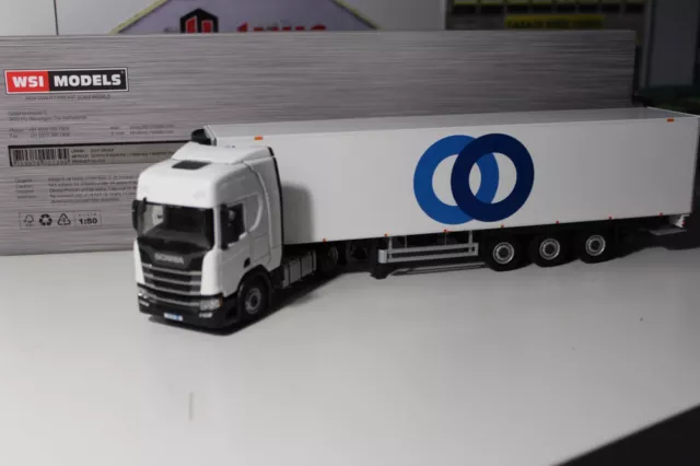 Camion Scania Wsi Stef Tfe Semie Frigo Tres Rare No Tekno Conrad Nzg Tematoys