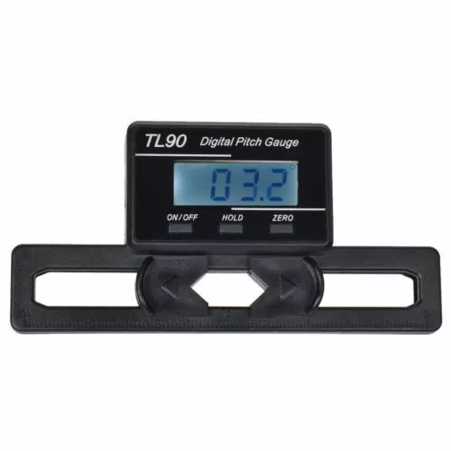 TL90 LCD Gauge Digital Pitch Backlight Display Blades Angle measuring tool