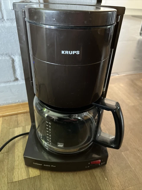 Krups Aroma Plus Kaffeemaschine Kanne für 10 Tassen in Braun