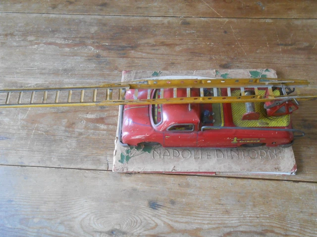 camion pompier grande échele dickie toys américain - Emmaüs Toulouse, camion de