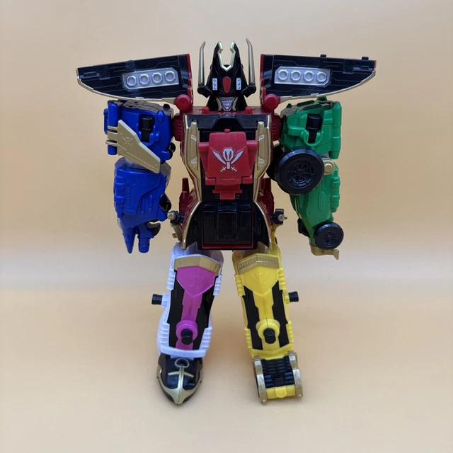 Power Rangers Super Megaforce Gokaiger – DX Gokaioh Legendary Megazord Bandai, Japon