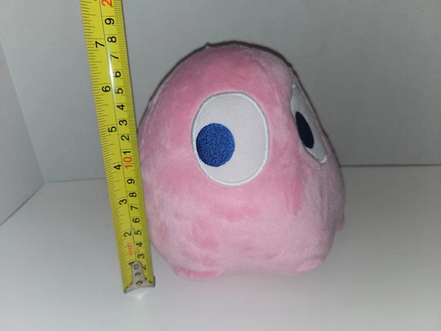 PAC MAN PINK GHOST Plush 6 quot Blinky Inky Clyde Sue Character Stuffed Toy PAC MAN PINK GHOST Plush 6 quot Blinky Inky Clyde Sue Character Stuffed Toy
