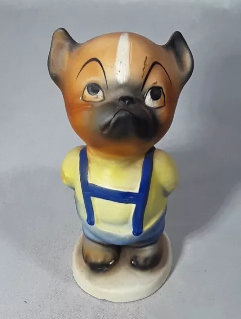 Vintage Rare Retro Cortendoft West Germany Boxer Dog Figure 1950'S Hummel Style