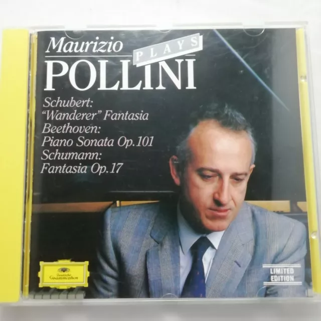 Maurizio Pollini plays Schubert / Beethoven / Schumann / DG CD 429 372-2