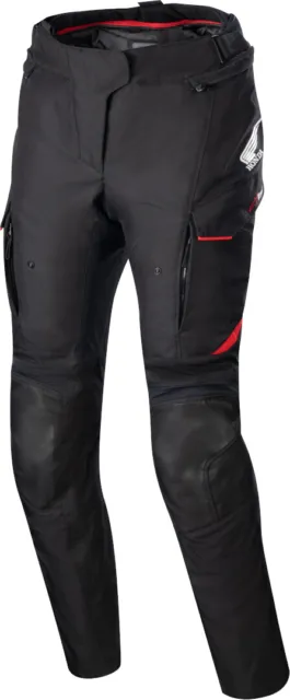 Alpinestars Stella Andes V3 Drystar pantaloni tessili moto donna (Black/Red,M)