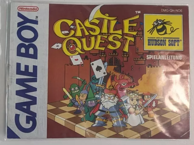 Castle Quest | Nintendo Gameboy | Game Boy Classic | Anleitung