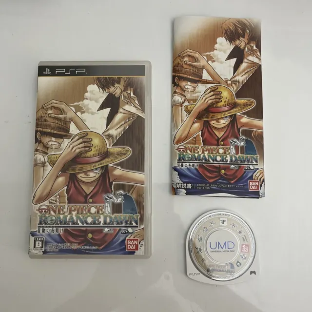 One Piece Romance Dawn - Sony PlayStation PSP JAPAN Game Complete