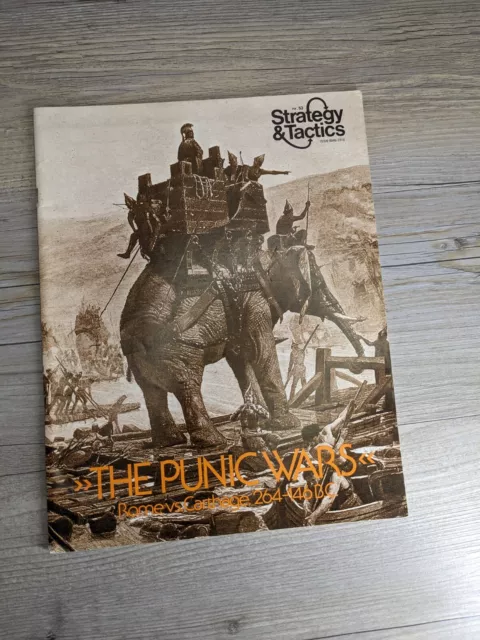 Strategy & Tactics SPI Magazine Nov/Dec 1975 Nr 53 The Punic Wars War Simulation