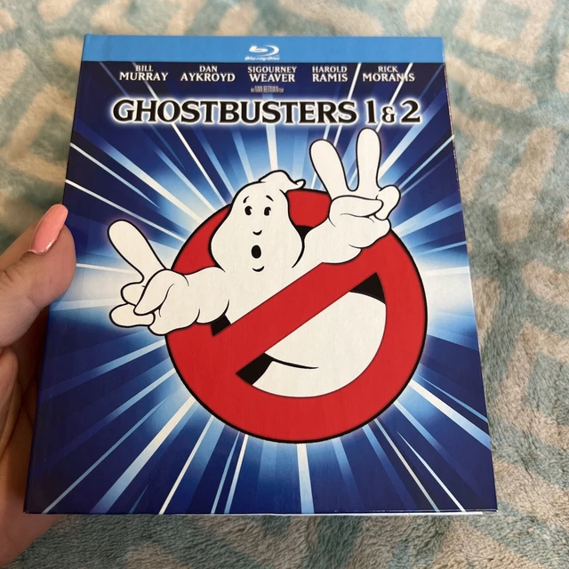 Ghostbusters 1 & 2 (Blu-ray) & Hardcover Book, Deluxe Collectors Edition 