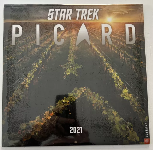 Star Trek Picard 2021 Calendar - NEW By Universe Publishing