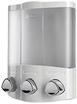 New Croydex PA660722 Euro Soap Dispenser Trio White With Hand Hygie High Qualit