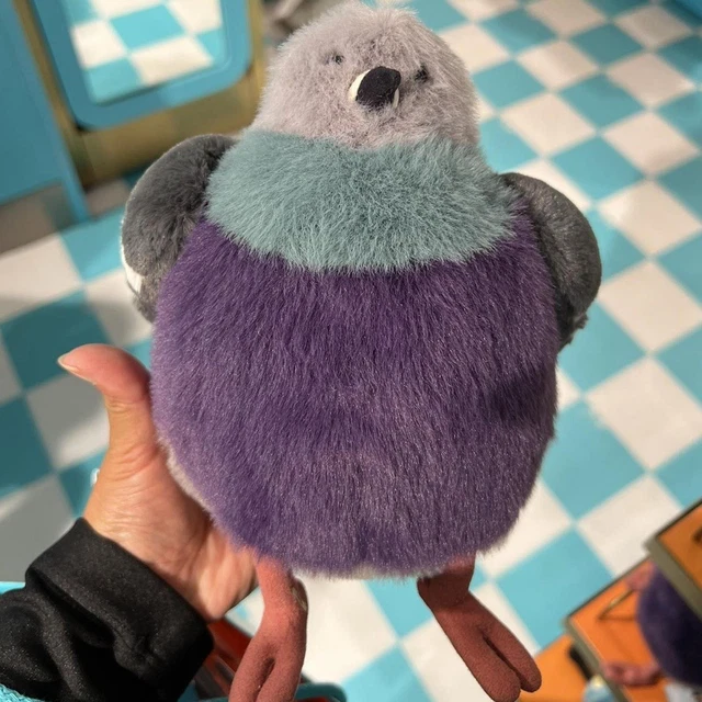 Peluche Jellycat Fish & Chips – Piccione Leicester Pigeon, Selfridges London Exclusive, Nuovo
