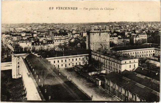 CPA Vincennes vue generale du Chateau (1347126)