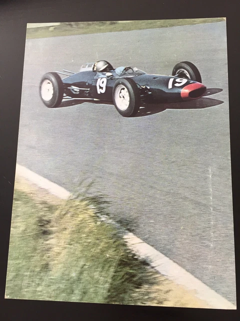 Cp Postcard Cartolina Pub Vintage Nubalgyl Rallye Lola Formule 1 Labo Diamant