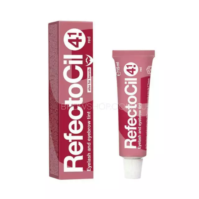 REFECTOCIL Eyelash Brow Tint Colour #4.1 RED 15ml Genuine Aust Item REFECTOCIL