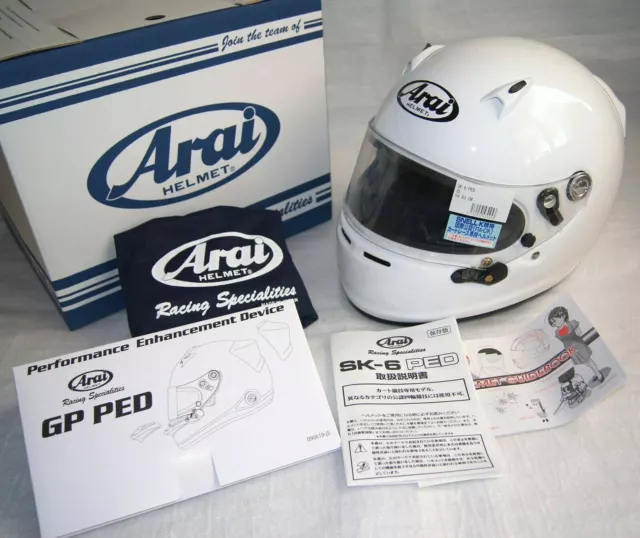Casco outlet karting arai