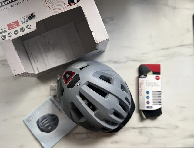 BIKEMATE BICYCLE Helmet Sp 55.3 54 59 Cm With Ergonomic Cycling
