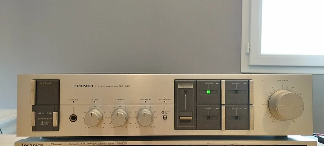 Tuner Stéréo Pioneer TX-608L – Argenté, AM/FM, Fonctionne Parfaitement (occasion)