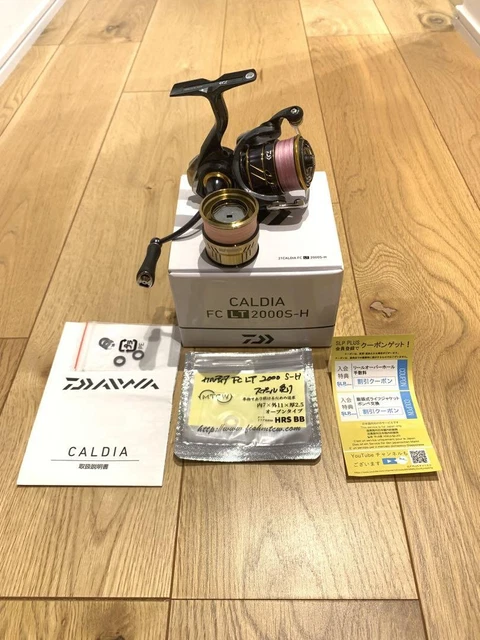 リール Daiwa Caldia FC LT 2000S-H Daiwa 21 Caldia FC LT 2000S-H Spinning Reel Near Mint from