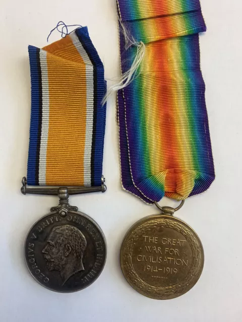 Ww1 Medals War Medal And Victory Awarded To 3670 Bm Br.h.w.twist Royal Artillery