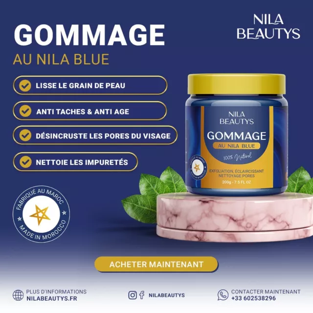 Gommage Au Nila Bleu 200G