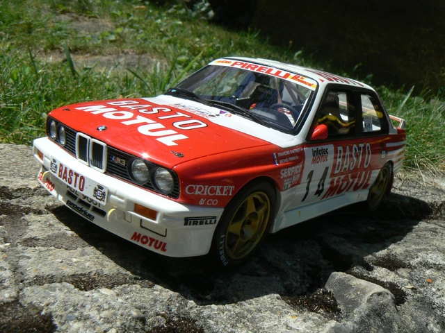 Décalcomanies 1:18 BASTOS BMW M3 E30 Tour De Corse 1991 – Neuf Pour Collection