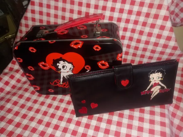 Betty Boop Collectors Tin And Purse Both Excellent Condition