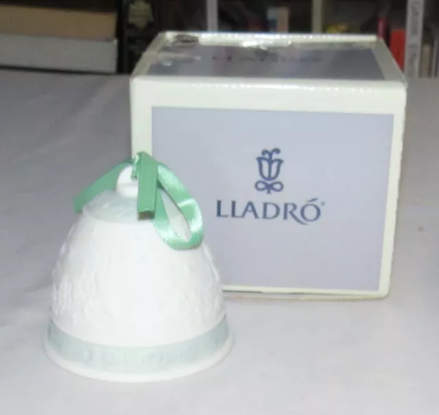 Lladro Natale Campana IN Scatola con Nastro 1992 - Eccellente