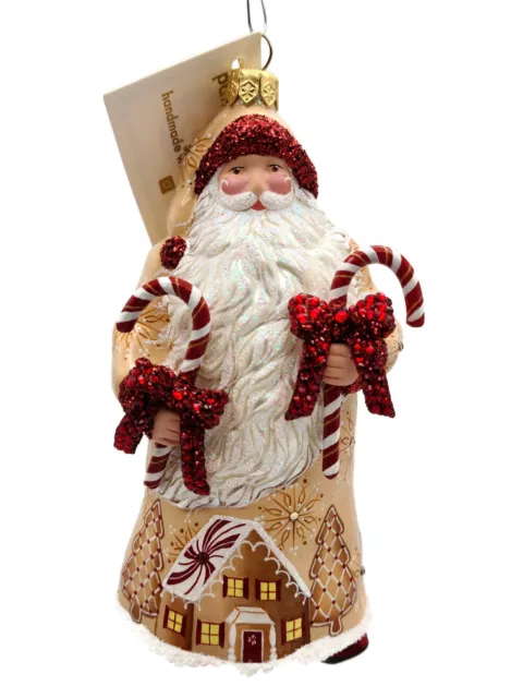 Patricia Breen Minted Gingerbread Santa Claus Snowflakes Christmas Tree Ornament Patricia Breen Minted Gingerbread Santa Claus Snowflakes Christmas Tree Ornament
