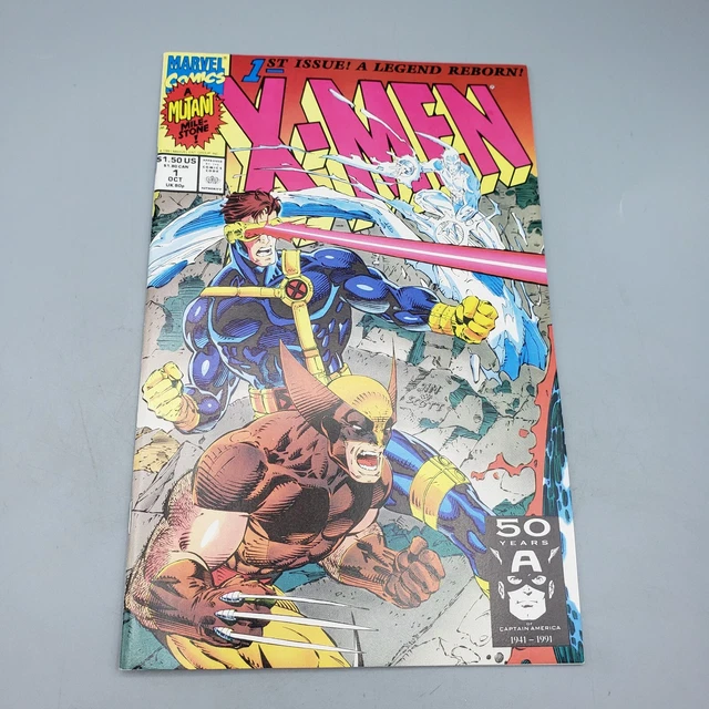 X-Men Vol 2 #1 Oct 1991 Rubicon Variant Cover C Illustrated Marvel Comic Book